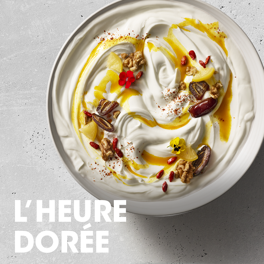 L’HEURE 
DORÉE
